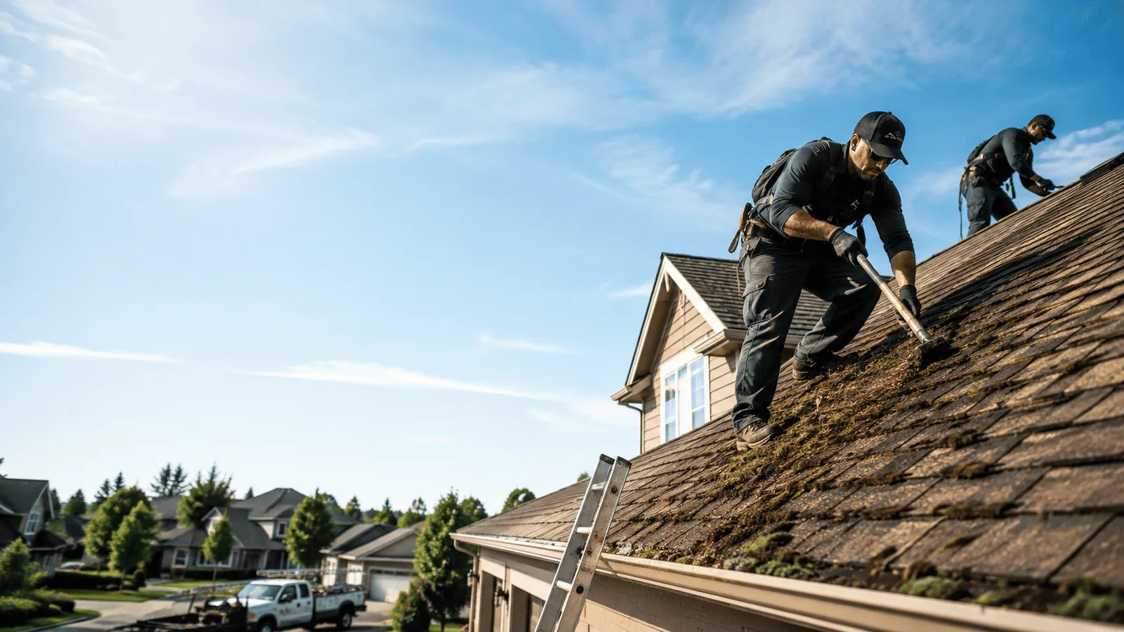 Roof Moss Removal in Arkansas near me